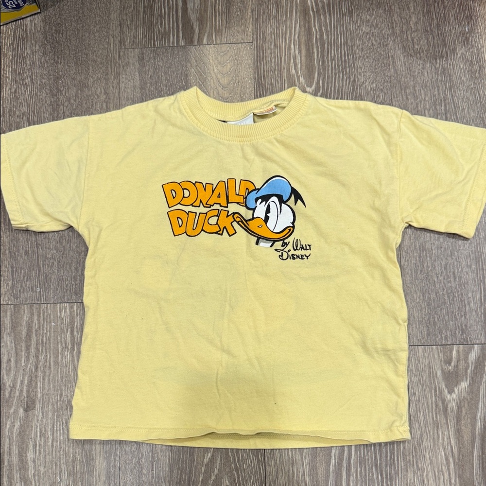 Zara Yellow Donald Duck toddler T-Shirt